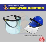 REMAX SAFETY FACE SHIELD VISOR ATTACHABLE WITH SITE SAFETY HELMET 99- UM208