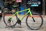 拜客元素 全新CANNONDALE QUICK 4 GREEN 24速 700C 登山車/自行車