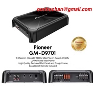 PIONEER GM-D9701 - CLASS-D MONO AMPLIFIER WITH WIRED BASS BOOST REMOTE