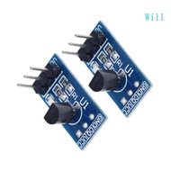 Will Efficient DS18B20 Temperature Sensors Board For Project With Small Design And Fast Updates Easy