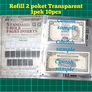 ready stock refill album duit lama• refill album pccb• refill album koleksi• refill plastik album• n