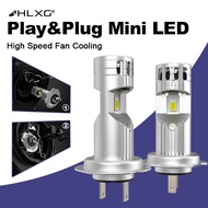 HLXG H7 Mini Car Headlight LED H7 Car Driving Headlamp 55W 20000LM CSP LED H7 Lamp Bulb auto Light 1