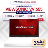 Viewsonic VA1655 16 Portable Monitor" FHD IPS 60Hz (Mini HDMI, Type-C) -