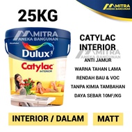 Sedia CAT TEMBOK DULUX CATYLAC INTERIOR 25 KG PAIL / ABU-ABU