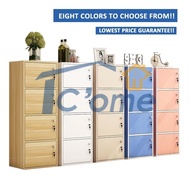 ZHQ Storage Cabinet With Door Lock Side Cabinet Drawer Cabinet Tier Cabinet Narrow Lockers Bookshelf
