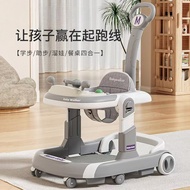 Infant Walker Three-in-One Baby Walker 6-18 Months Foldable Anti-Rollover Walker