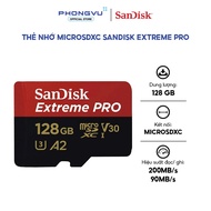 SanDisk Extreme PRO microSDXC SDSQXCD-128G-GN6MA Memory Card -
