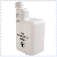 (JHWU) Fuel Oil Mixing Bottle for 2 Stroke Engines 1L 4 Ratios 32:1/50:1/40:1/25:1 Reusable