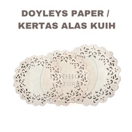[250 pcs]Doyley Paper Doily Paper Kertas Alas Kuih Doilies Paper Kertas Dolly