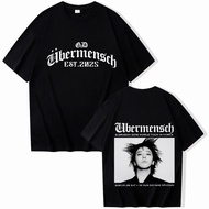 Gdragon-Ubermensch World Tour 2025 T-shirt Man Women Harajuku O-neck Summer Casual Shirt
