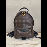 LV路易威登 palm springs老花後背包 小號