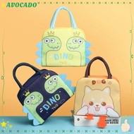 AVOCAYY Cartoon Stereoscopic Lunch Bag, Portable  Cloth Insulated Lunch Box Bags, Convenience Lunch Box Accessories Thermal Thermal Bag Tote Food Small Cooler Bag