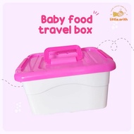 Baby Food Storage for travel - Bekas Makanan Bayi Travel Baby Food Natural Baby Food Container