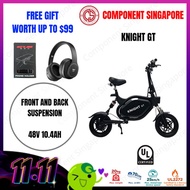 ♕ KNIGHT GT ♕ UL2272 Certified ♕ Local Seller ♕ Electric Scooter ♕ LTA Compliance ♕ Ready Stock ♕