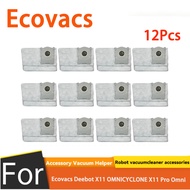 For  Ecovacs Deebot X11 OMNICYCLONE X11 Pro Omni  Accessories（12 PCS Dust Bag ）