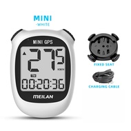 M3GPS Bike computer bicycle GPS Speedometer Speed Altitude DST Ride time Wireless White youth cyclin