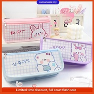 [NEW] INS Big Pencil Case for Girls Korean Style Cute Pencil Box Kawaii Pencil Bag Pensil Box Kotak 