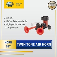 HELLA TWIN TONE AIR HORN SET 12V or 24V suitable for lorry truck bus
