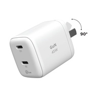 Momax 1-Charge 2Port Gan Charger 45W Fast Charger Type C