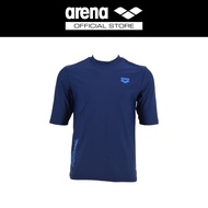 ARENA เสื้อว่ายน้ำ Rash guard ผู้ชายแขนสั้น AO8M18