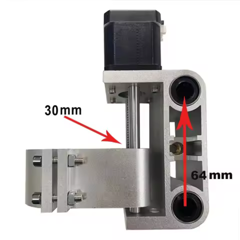CNC 3018 MAX Aluminum Z Axis Spindle Motor Mount 200W Spindle Holder 52mm Diameter for CNC 3018 MAX