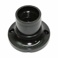 Fitting Lampu Plafon Hitam MURAH Fitting Lampu Bulat Dudukan lampu Plafon