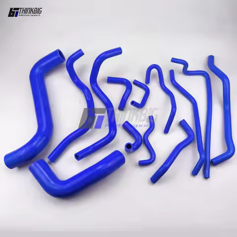 Silicone Radiator And Coolant Hose Kit For 2008-2013 Subaru Forester SH5/SH9 2.0T/2.5XT EJ20/EJ255 T