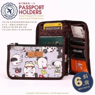 Dolly Club L6 Multi-Compartment Passport Holder