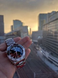 Omega Seamaster planet ocean GMT