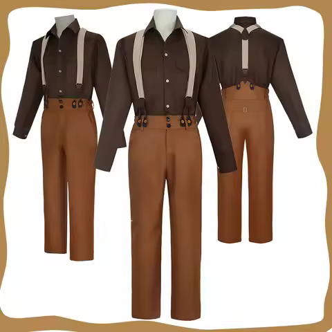 Jack Dawson Cosplay Men Fantasy Shirt Jumpsuit Costume Movie Titanic Roleplay for Adult Male Hallowe