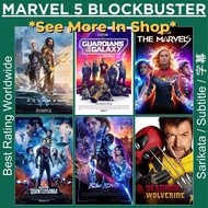 [PENDRIVE MOVIE USB] BLOCKBUSTER ALL COLLECTION | HD | MARVEL PHASE 5 QTY 32 | PACKAGE T