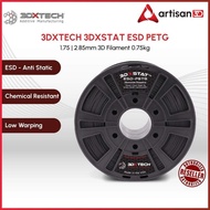 3DXTECH 3DXSTAT ESD PETG FILAMENT | ESD-Safe | 1.75mm | 750gm | FFF | Bambu Lab | Creality | Elegoo