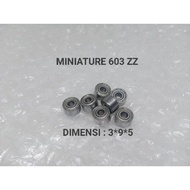 MINIATURE BEARING 603 ZZ 3X9X5