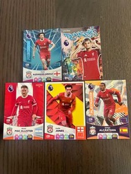 足球卡 英超 利物浦Panini Adrenalyn XL 2024/2025 利物浦球員卡