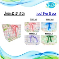 PREMIUM GLOSSY PAPERBAG 36 x 24 x 11 cm DL / PARTY BAG / LARGE GOOD PAPERBAG 36x24x11cm