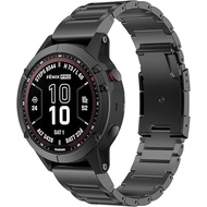 Titanium Bands for Garmin Fenix 8 (47mm)/7/6/5, Forerunner 965 955, Approach S60 S62, Quatix 7 6 5, 
