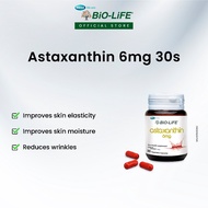 BiO-LiFE Astaxanthin 6mg 30 capsules (EXPIRY DATE JULY 2026)