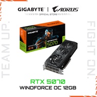 GIGABYTE GeForce RTX­­™ 5070 WINDFORCE OC  - 12G NVIDIA GAMING GRAPHICS CARD