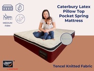 Sleepy Night Canterbury Latex Pillow Top Pocket Spring Mattress