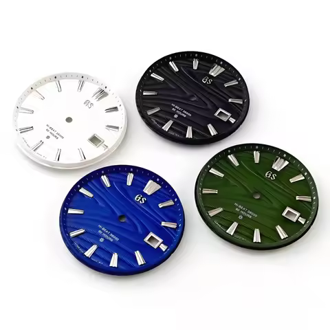 33.5mm dial NH35 dial GS dial Modified watch case for 39.5mm watch case single-date for Seiko mod fo