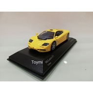 Minichamps 1/43 Mclaren F1 Yellow Diecast car