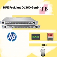 HPE ProLiant DL360 Gen9 1U Server 2*12/14/18-Core Intel Xeon E5 -2600v3 64/128/256GB DDR4