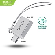 Converter OTG ROBOT RT-OTG04 OTG Type-C TO USB3.0 / Adapter Type C To USB TO Type C OTG Adaptor