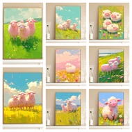 [KS] Cute cartoon lamb 5d Diamond Painting Full Diamond Living Room PasteDiamond Cross Stitch Bedroo