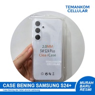 SAMSUNG S24 PLUS jellycase casing HP jelly case casing for HAPE S24 + S24+ S24PLUS Clear