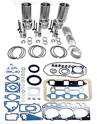 Hconcet STD Overhaul rebuild kit Compatible with Yanmar 3TNA72 3TNA72L 3TNA72UJ Engine