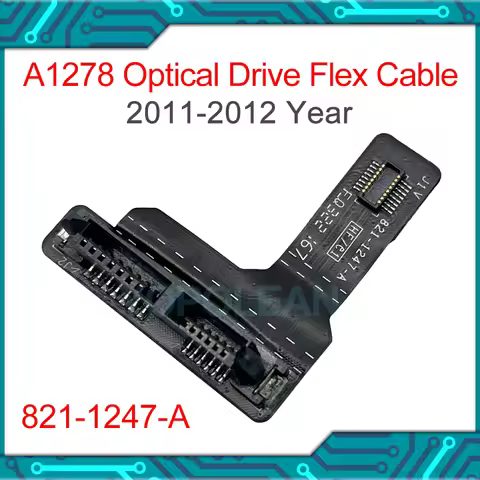 New DVD Connector Optical Drive Flex Cable 821-1247-A For Macbook Pro 13" A1278 2011 2012 Year