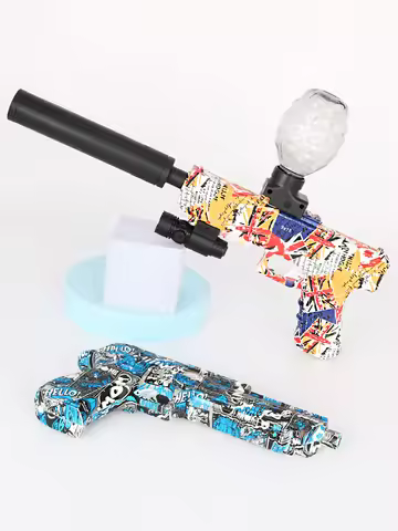 Electric Gel Ball Blaster Gun , Rechargeable Speed Continuous Firing, Suitable for Outdoor Shooting 