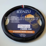 MERAH FS99 Universal Car Steering Wheel Cover Kenzu KNZ-SWC305 - Red