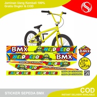 UNIVERSAL BMX BIKE VARIATION STICKER / BMX BIKE SET STICKER / BMX BIKE EMBLEM